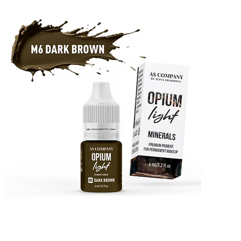 M6 DARK BROWN mineral sourcils pigment