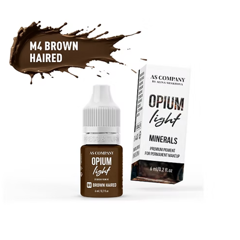 M4 BROWN HAIRED mineral sourcils pigment 6 ml